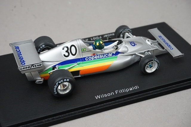1:43 SPARK S3934 Copascar FD01 Argentine Grand Prix 1975 #30 W. Fittipaldi model car