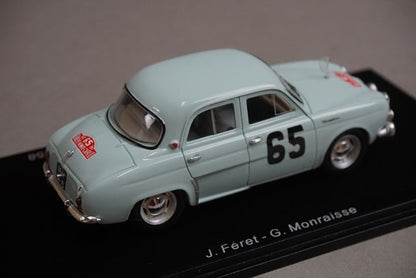 1:43 Spark S5207 Renault Dauphin Monte Carlo Rally Winner 1958 #65 J. Ferret model car