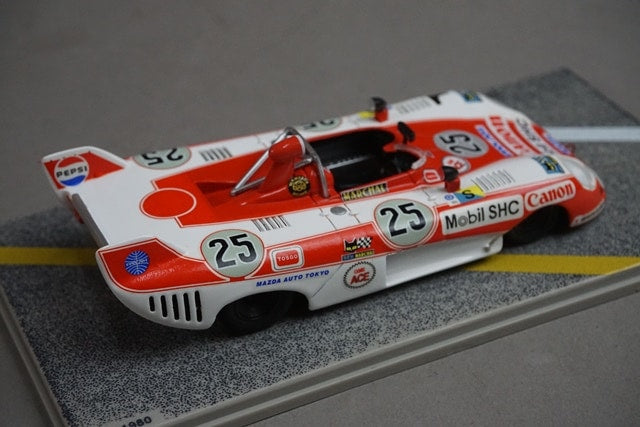 1:43 Spark MC7403 International Trade Custom Mazda Sigma MC74 Le Mans 1974 #25 model car