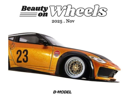 [ Pre-order ] DBW066A D-MODEL 1:64 Nissan Z LB NATION WORKS Orange