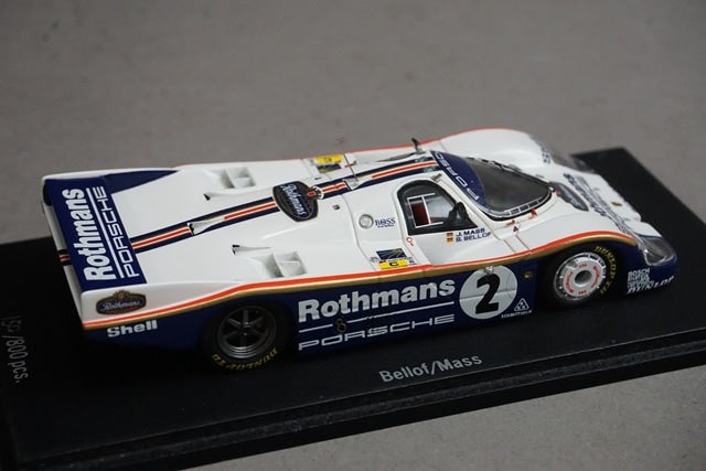 1:43 Spark CA-BEL-13 SB Collection Custom Order Porsche 956 Le Mans 1983 #2