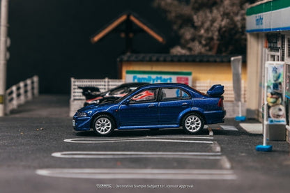 [ Pre-order ] T64R-021-TMEB Tarmac Works 1:64 Mitsubishi Lancer Evolution VI Tommi Makinen Edition Blue