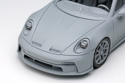 [ Pre-order ] EM758B Make Up EIDOLON 1:43 Porsche 911 (992) GT3 2021 GT Silver Metallic