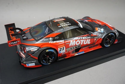 1:18 EBBRO KWAM120003 Dealer Special Order Nissan Motul Autech GT-R Super GT500 2014 #23 Special Pack