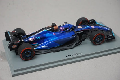 1:43 Spark S8586 Williams Racing FW45 Bahrain GP 10th 2023 #23 A. Albon