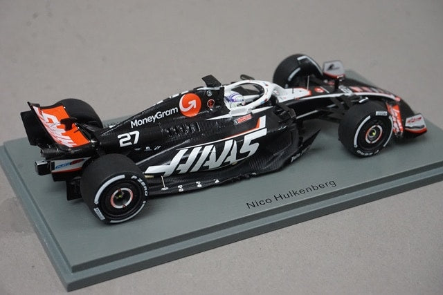 1:43 Spark S9528 MoneyGram Haas F1 Team VF-24 Australian GP 9th 2024 #27 N. Hulkenberg