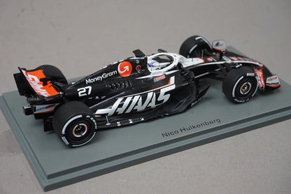 1:43 Spark S9528 MoneyGram Haas F1 Team VF-24 Australian GP 9th 2024 #27 N. Hulkenberg