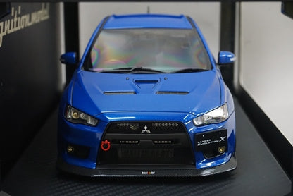 1:18 ignition model IG2295 Mitsubishi Lancer Evolution X (CZ4A) Blue Metallic