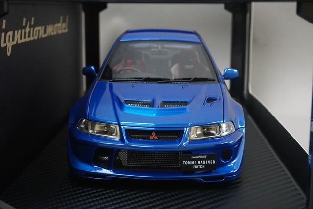1:18 ignition model IG3665 Mitsubishi Lancer Evolution VI GSR T.M.E (CP9A) Blue Metallic