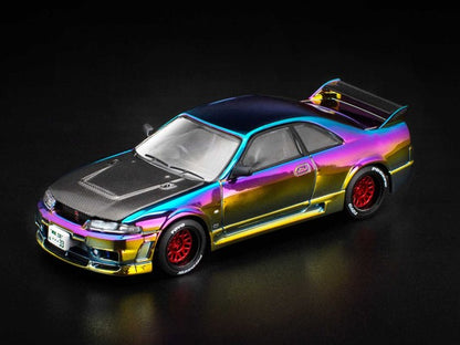 S42-APAxpo2025 POP RACE × XCARTOYS 1:64 Nissan GT-R R33 AIT 2025