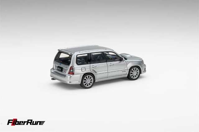 [ Pre-order ] Fiberrun 1:64 Subaru Forester Silver