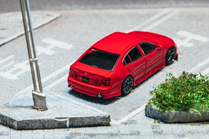 [ Pre-order ] T64G-081-RE Tarmac Works 1:64 VERTEX Toyota Aristo JZS161 Red