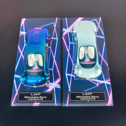 [ Pre-order ]LMF 1:64 Benz Avatar concept car, Seven-Color Chrome
