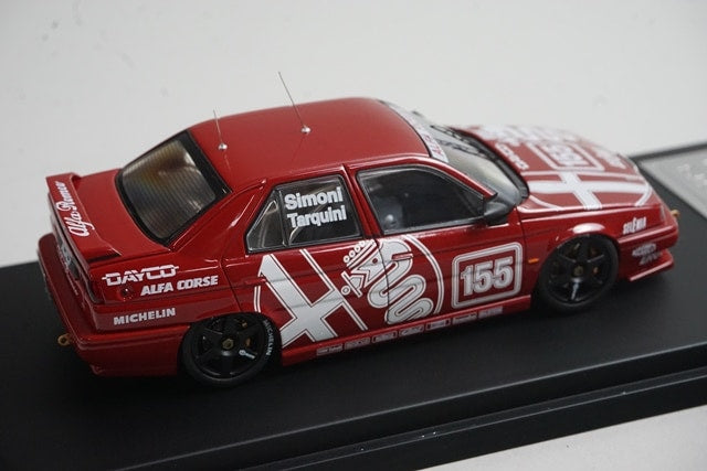 1:43 HPI 8126 Alfa Romeo 155 TS Silverstone BTCC Presentation 1994 #155