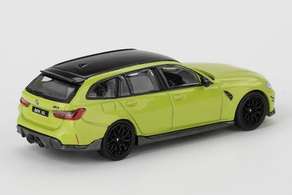 [ Pre-order ] MGT01102-R TSM MINI-GT 1:64 BMW M3 M Performance Touring Sao Paulo Yellow (Right-Hand Drive)