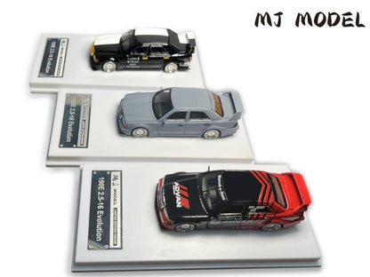 [ Pre-order ] MJ Model 1:64 190E W201 2.5-16 Evo Cement Grey