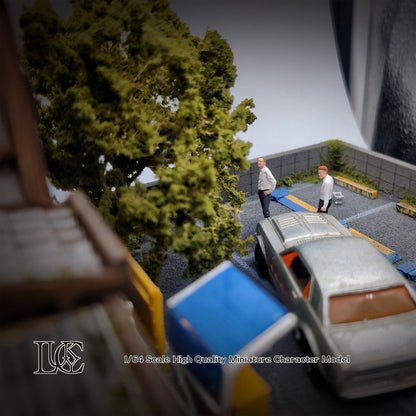 [ Pre-order ] LK2025111726 Lucky Studio 1:64 White Shirt Men Duo Figures