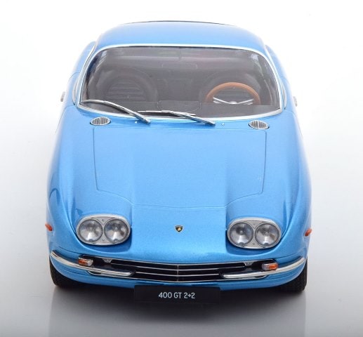 [ Pre-order ] KKDC180391 KK scale 1:18 Lamborghini 400 GT 2+2 1966 Light Blue Metallic