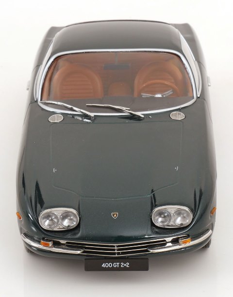 [ Pre-order ] KKDC180396 KK scale 1:18 Lamborghini 400 GT 2+2 1966 Dark Green Metallic