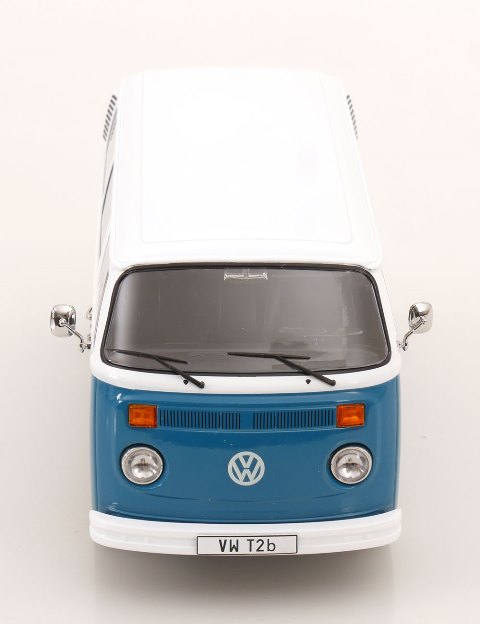 [ Pre-order ] KKDC181362 KK scale 1:18 Volkswagen VW Bus T2b 1972 Blue/White