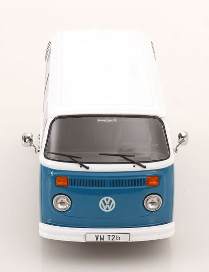 [ Pre-order ] KKDC181362 KK scale 1:18 Volkswagen VW Bus T2b 1972 Blue/White