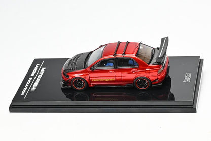 [ Pre-order ] IHCM 1:64 Mitsubishi Lancer Evo IX (Malaysia Exclusive) Metallic Red