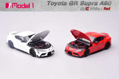 [ Pre-order ] Model One 1:64 Toyota GR Supra A90 5th Generation Mk5 Red