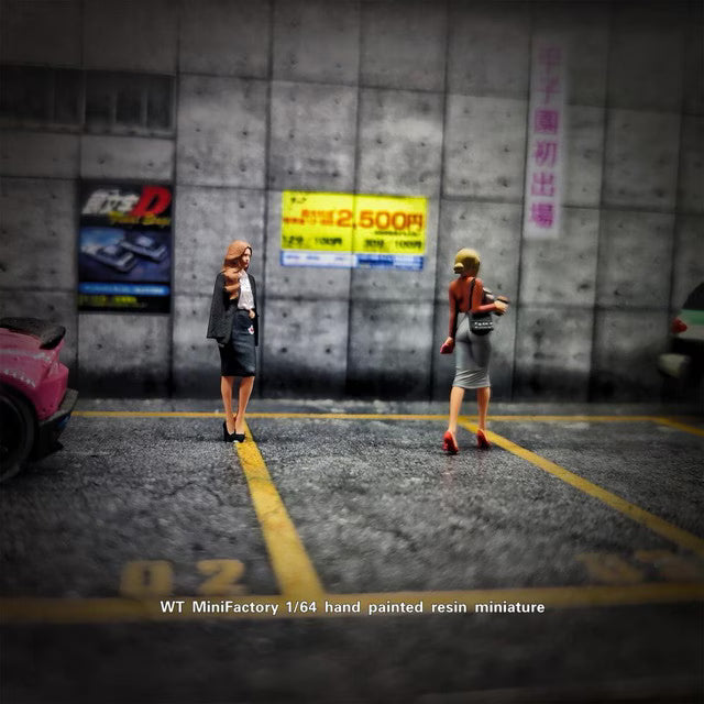 [ Pre-order ] WT2025112518 WT Minifactory 1:64 Female CEO Duo Figures: Female Secretary and Office Lady, Female President