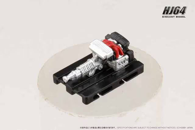 [ Pre-order ] HJ643068BK Hobby Japan 1:64 Subaru S207 NBR Challenge Package Crystal Black Silica