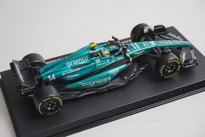 1:43 Bburago 18-38091 Aston Martin Cognizant Aramco F1 Team 2023 #14 F. Alonso