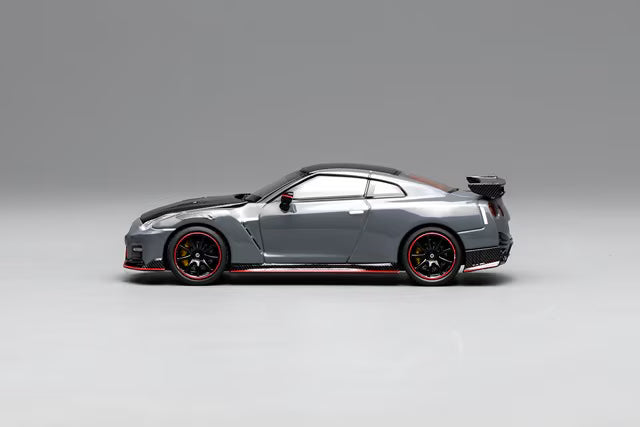 [ Pre-order ] M63521 MOTORHELIX 1:64 Nissan GT-R NISMO (R35) Special Edition 2022 NISMO Stealth Gray