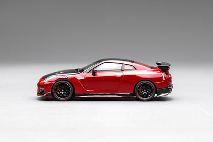 [ Pre-order ] M63522 MOTORHELIX 1:64 Nissan GT-R NISMO (R35) Special Edition 2022 Vibrant Red