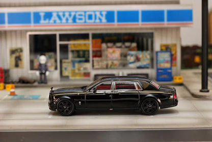[ Pre-order ] SW Street Weapon 1:64 Rolls-Royce Phantom VII Black Warrior Red Interior