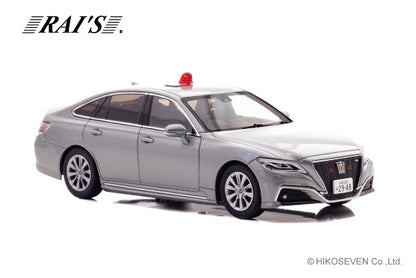 [ Pre-order ] H7432308 RAI'S 1:43 Toyota Crown (ARS220) 2023 Hokkaido Prefectural Police Traffic Department Traffic Mobile Unit Vehicle (Unmarked / Gray)