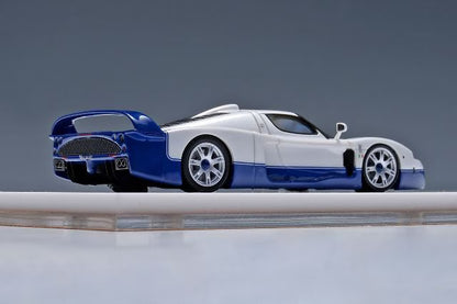 [ Pre-order ] YM model 1:64 Maserati MC12 Stradale White Blue