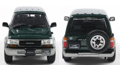 [ Pre-order ] F43-171 First43 1:43 Toyota Land Cruiser LC80 1992 Green/Gray