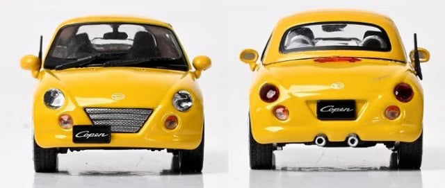 [ Pre-order ] F43-172 First43 1:43 Daihatsu Copen 2003 Yellow
