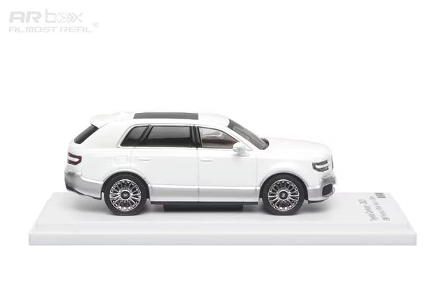 [ Pre-order ] 670221201 AR Box [ Almost Real Model ] 1:64 Toyota Century SUV G70 2023 White-Silver