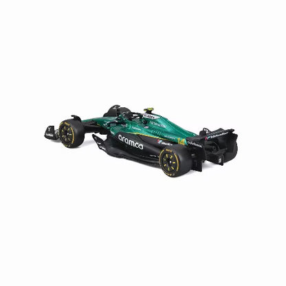 [ Pre-order ] BUR38250A Bburago 1:43 Aston Martin F1 Team AMR25 2025 Australian GP #14 F. Alonso Window Box