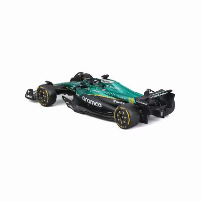 [ Pre-order ] BUR38250S Bburago 1:43 Aston Martin Aramco F1 Team AMR25 2025 Australian GP #18 L. Stroll Window Box