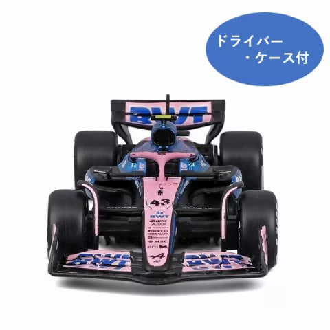 [ Pre-order ] BUR38258C Bburago 1:43 BWT Alpine A525 2025 Monaco GP #43 F. Colapinto Driver / Case Included