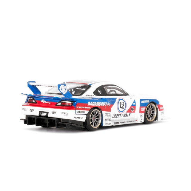 MC141-RDBL TSM MINI-GT 1:64 Nissan LB-Super Silhouette S15 SILVIA GARASIDRIFT x LBWK 2025 RHD LBWK Blister Pack