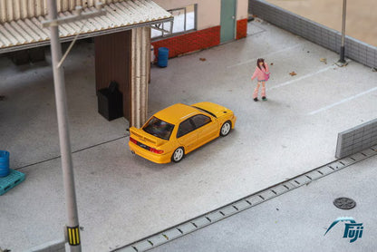 [ Pre-order ] Fuji 1:64 Lancer Evolution EVO III GSR Yellow