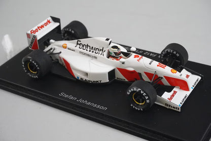 1:43 Spark S3982 Footwork FA12 Canadian Grand Prix 1991 #10 S.Johansson