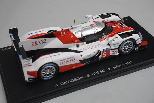 1:43 Spark TY11143NO5 Toyota Gazoo Racing TS050 Hybrid 2016 #5