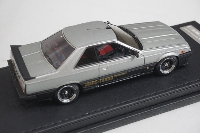 1:43 ignition model IG0313 Nissan Skyline 2000 RS-X Turbo C (R30) Silver