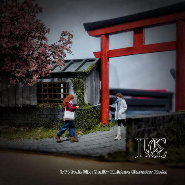 [ Pre-order ] LK2025121529 Lucky Studio 1:64 Figures of Chance Encounters and Companionship Duo, Female Friendship, Winter Outfits, Two Figures