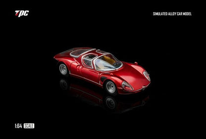 [ Pre-order ] TPC 1:64 Alfa Romeo Tipo 33 Stradale Metallic Red