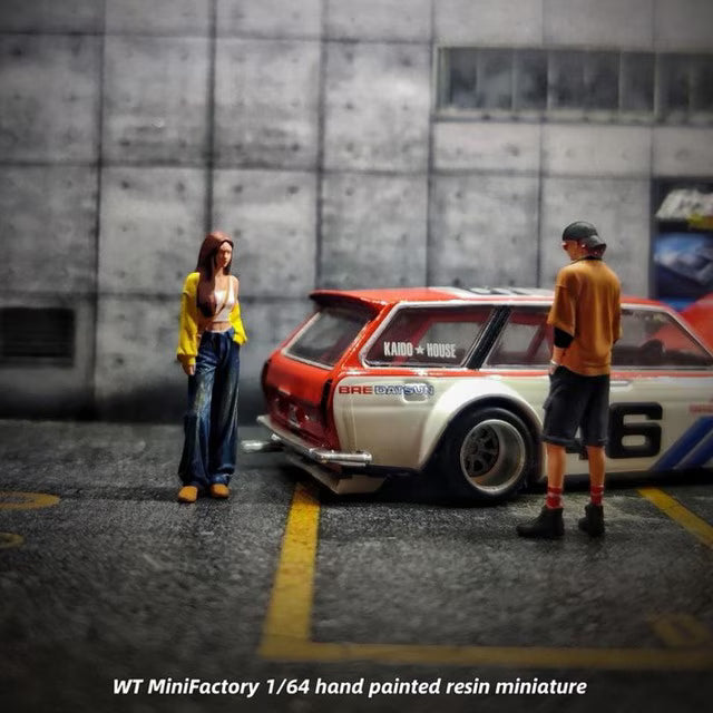 [ Pre-order ] WT2025121520 WT Minifactory 1:64 Pocket-Handed Duo Figures, Male and Female Friendship Couple