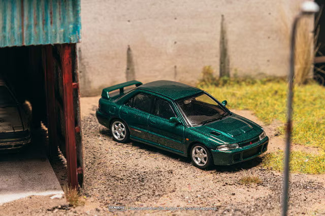 [ Pre-order ] T64G-048-GR Tarmac Works 1:64 Mitsubishi Lancer GSR Evolution Green Metallic